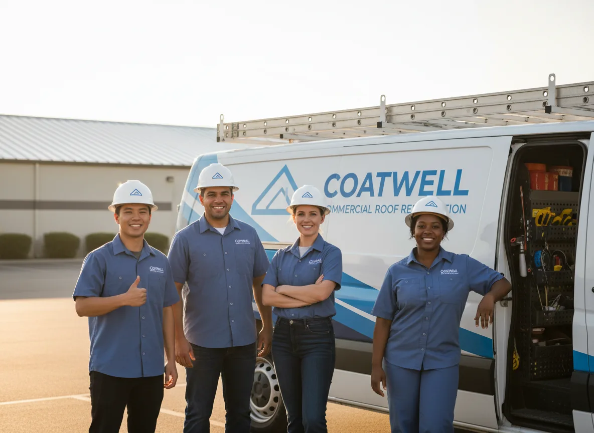 Commercial roof coating company in Arthur, IL